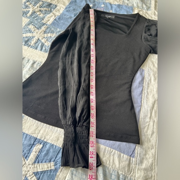 Ever New Womens Posie Georgette-Sleeve Ruffle Romantic Feminine Ethereal Top XS - Picture 12 of 12